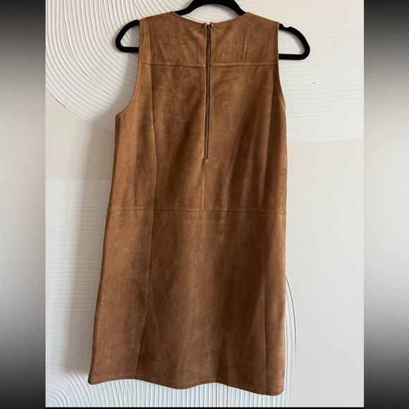 Ya Ya Club Brown V-Neck Mini Dress - Picture 3 of 6